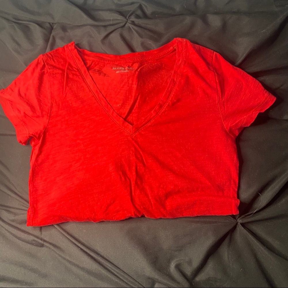 red shirt from target